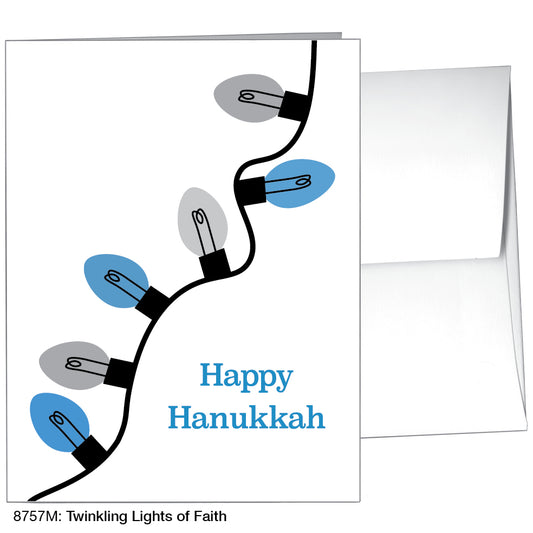 Twinkling Lights of Faith, Greeting Card (8757M), A2, printedcanvas.com