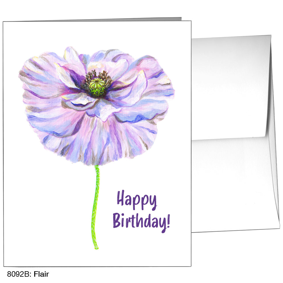 Flair, Greeting Card (8092B), A2 Card, printedcanvas.com