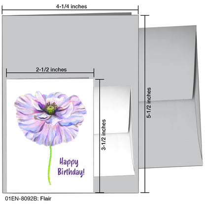 Flair, Greeting Card (8092B), Enclosure Card, printedcanvas.com
