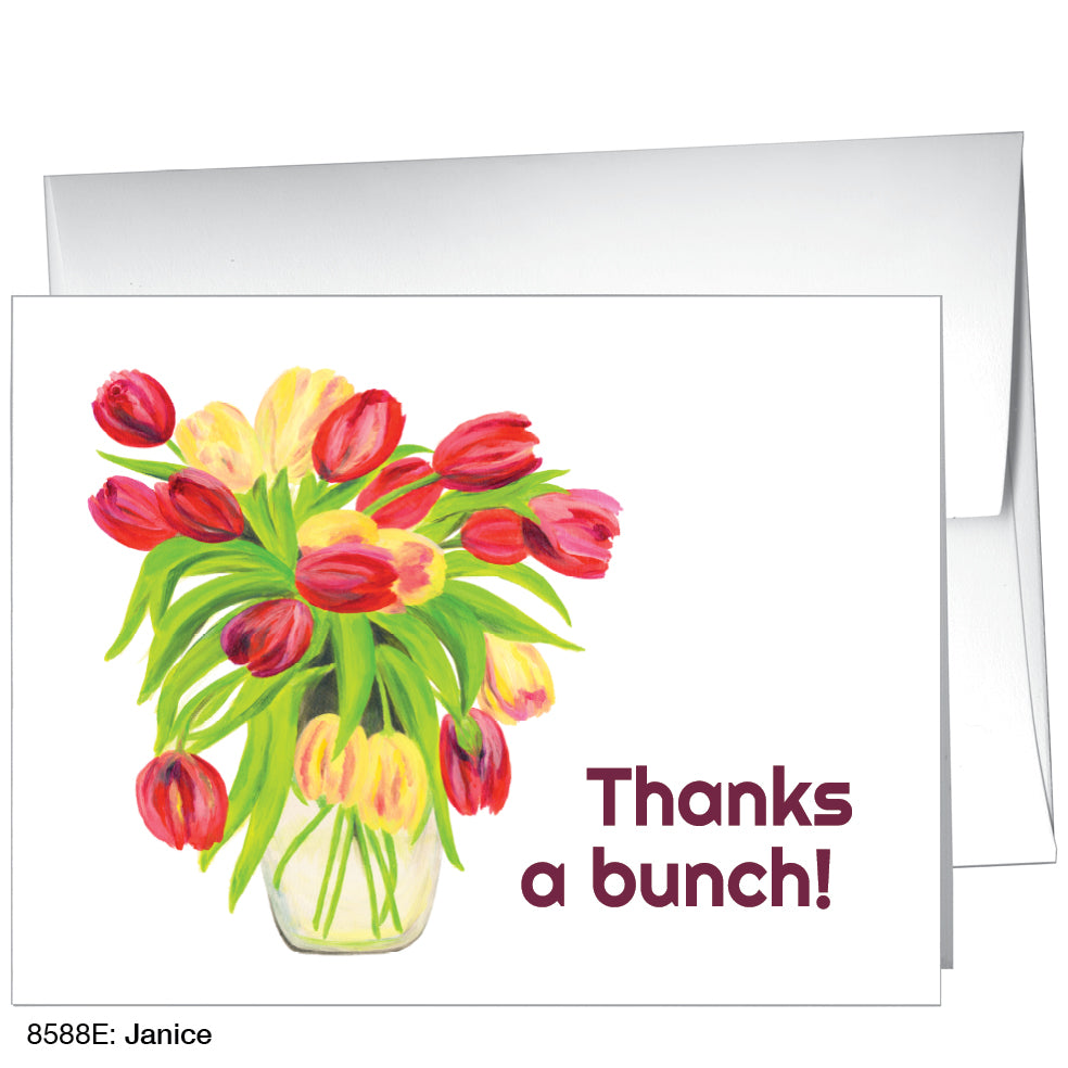 Janice, Greeting Card (8588E), A2, printedcanvas.com