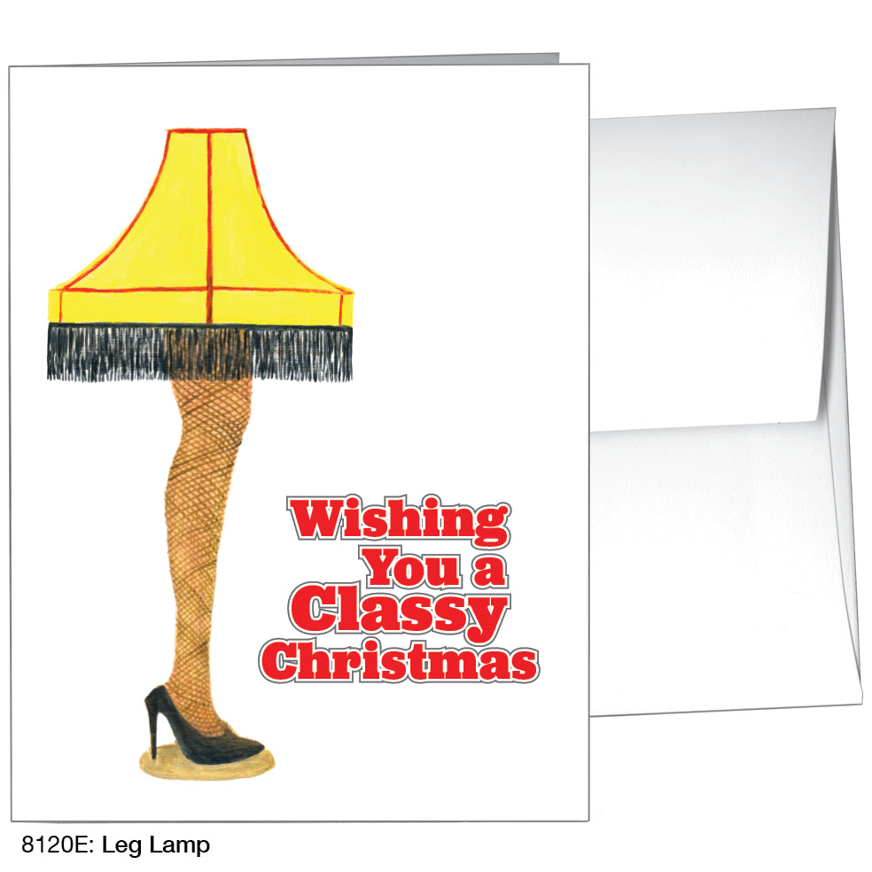 Leg Lamp, Greeting Card (8120E), A2, printedcanvas.com