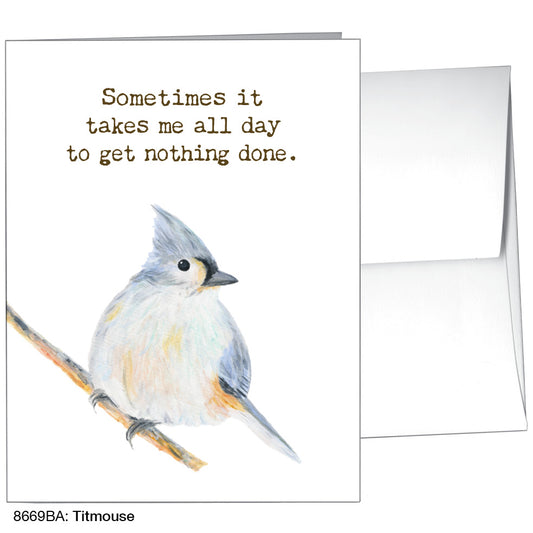Titmouse, Greeting Card (8669BA), A2, printedcanvas.com