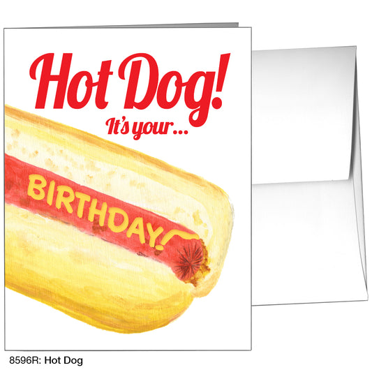 Hot Dog, Greeting Card (8596R), A2, printedcanvas.com