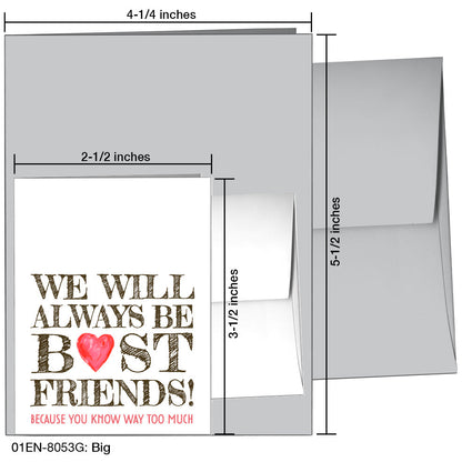 Big, Greeting Card (8053G)
