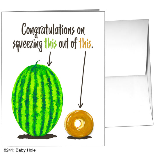 Baby Hole, Greeting Card (8241), A2, printedcanvas.com