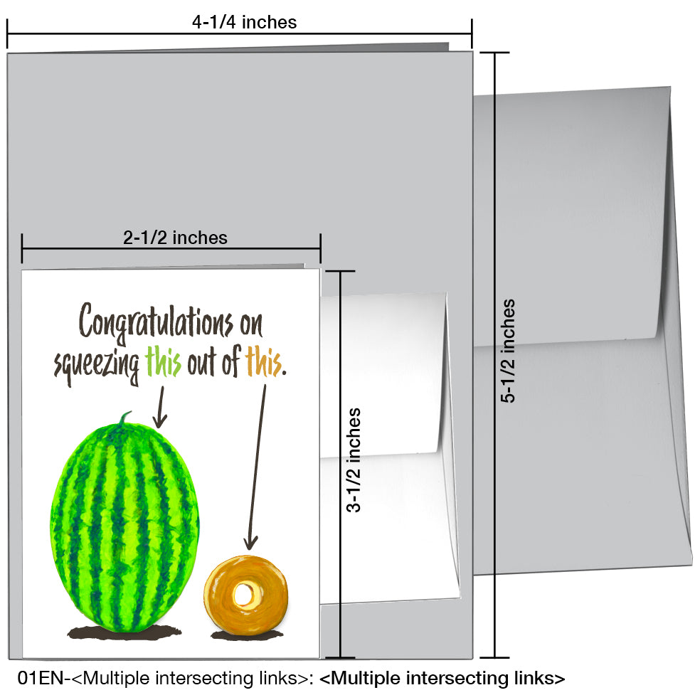 Baby Hole, Greeting Card (8241), Enclosure, printedcanvas.com