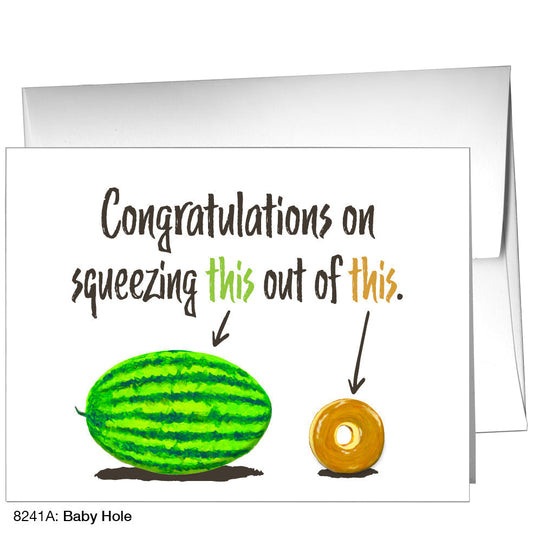 Baby Hole, Greeting Card (8241A)
