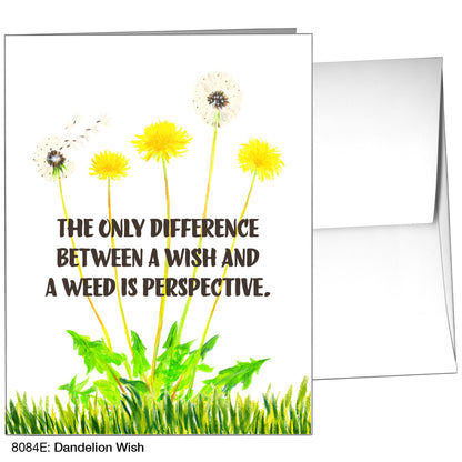 Dandelion Wish, Greeting Card (8084E), A2, printedcanvas.com