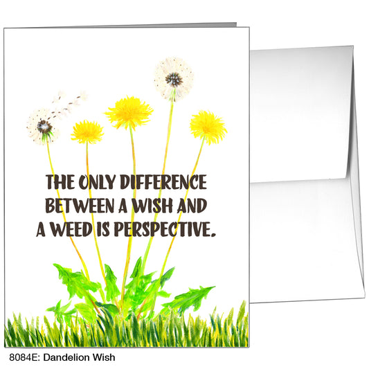 Dandelion Wish, Greeting Card (8084E), A2, printedcanvas.com