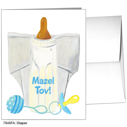 Diaper, Greeting Card (7946FA), A2, printedcanvas.com