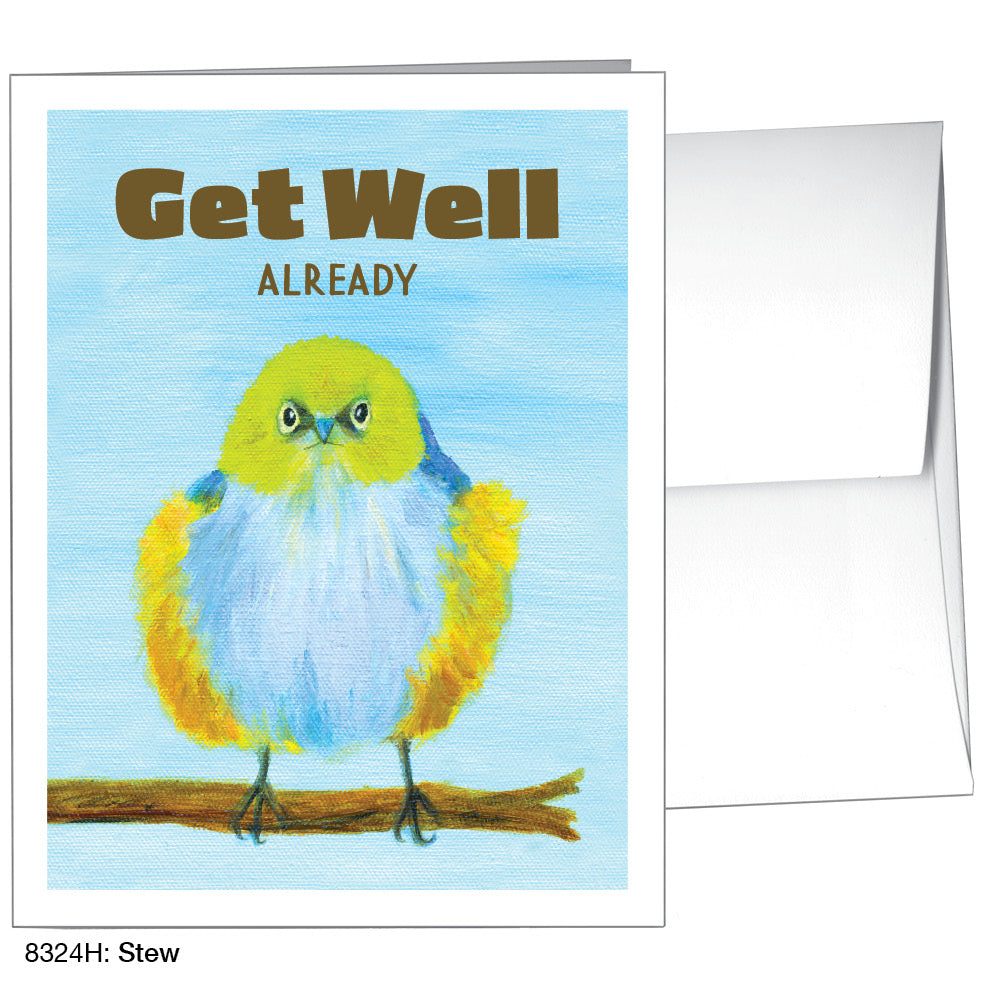 Stew, Greeting Card (8324H), A2 Card Front, www.printedcanvas.com