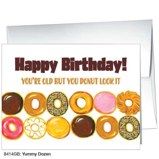 Yummy Dozen, Greeting Card (8414GB), A2, printedcanvas.com