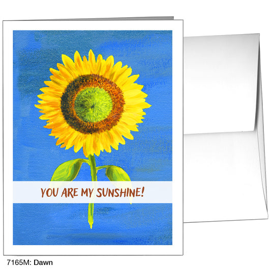 Dawn, Greeting Card (7165M), A2, printedcanvas.com