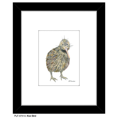 Kiwi Bird, Print (#8791A), Print Matted, www.printedcanvas.com
