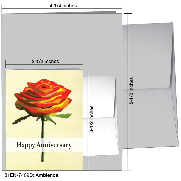 Ambience, Greeting Card (7409D), Enclosure Card, www.printedcanvas.com