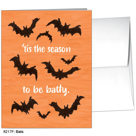 Bats, Greeting Card (8217F), A2, printedcanvas.com