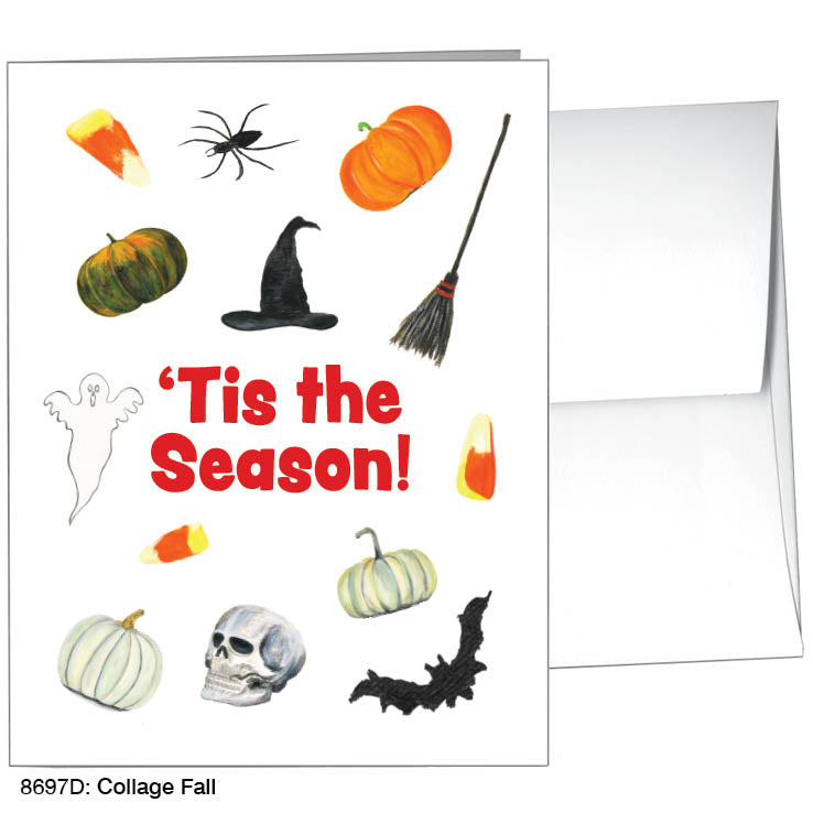 Collage Fall, Greeting Card (8697D), A2, printedcanvas.com