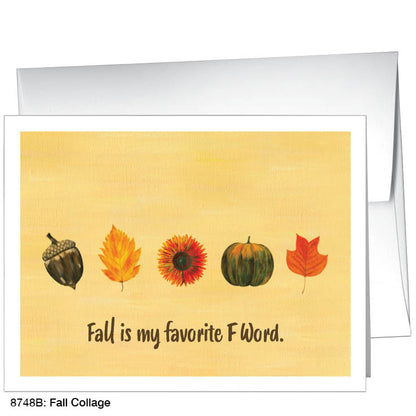 Fall Collage, Greeting Card (8748B), A2, printedcanvas.com