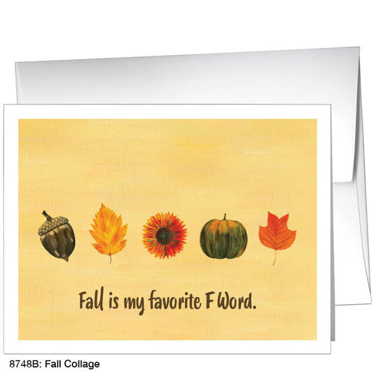 Fall Collage, Greeting Card (8748B), A2, printedcanvas.com