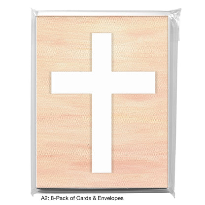 Cross, Greeting Card (8140K), A2 8-Pack, printedcanvas.com