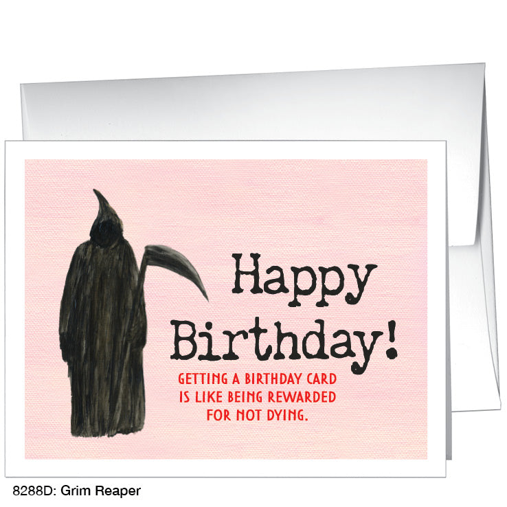 Grim Reaper, Greeting Card (8288D), A2, printedcanvas.com