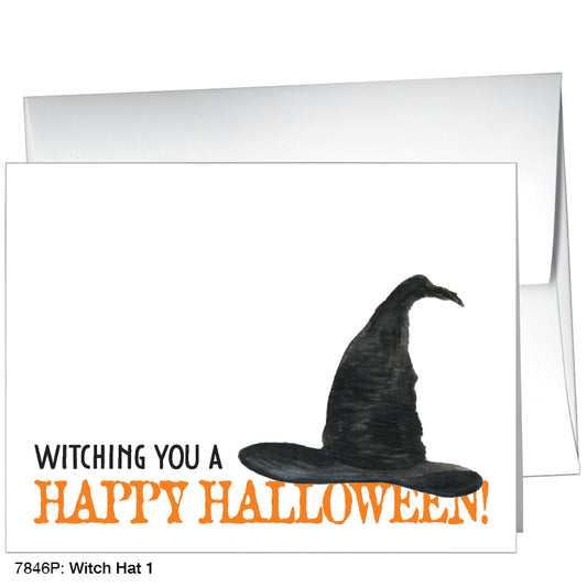 Witch Hat 1, Greeting Card (7846P), A2, printedcanvas.com