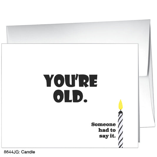 Candle, Greeting Card (8644JG), A2, printedcanvas.com