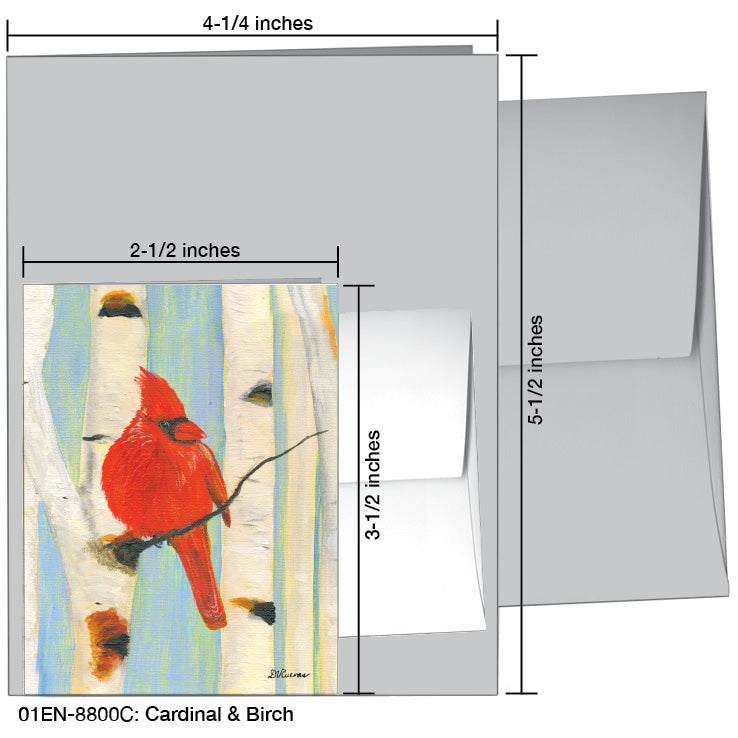 Cardinal & Birch, Greeting Card (8800C), Enclosure, printedcanvas.com