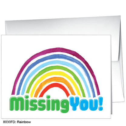Rainbow, Greeting Card (8030FD), A2, printedcanvas.com