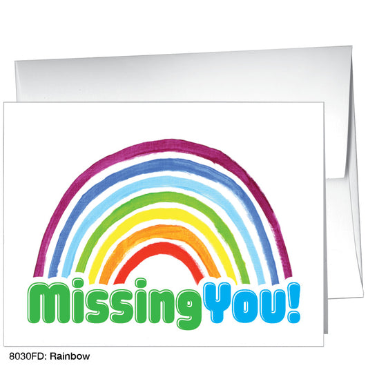 Rainbow, Greeting Card (8030FD), A2, printedcanvas.com