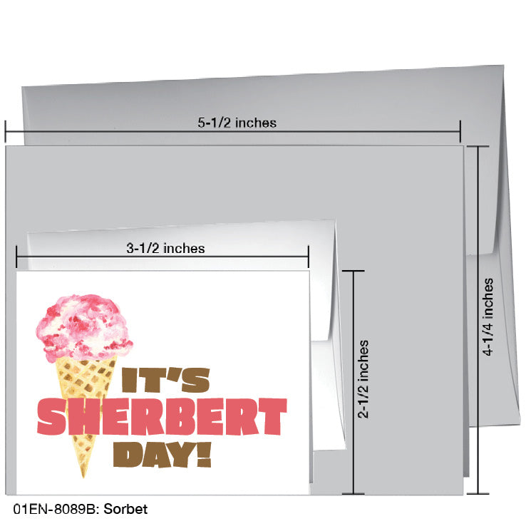 Sorbet, Greeting Card (8089B), Enclosure Card, printedcanvas.com