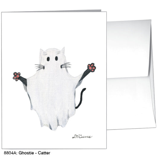 Ghostie - Catter, Greeting Card (8804A), A2, printedcanvas.com