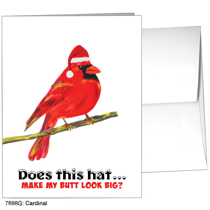 Cardinal, Greeting Card (7698G), A2, printedcanvas.com