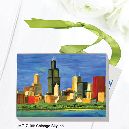 Chicago Skyline, Mini Canvas (MC-7196), Front, printedcanvas.com