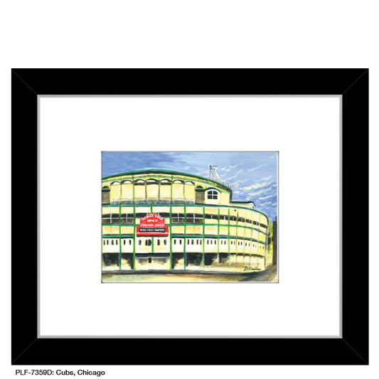 Cubs, Chicago, Print (#7359D) - Printed Canvas