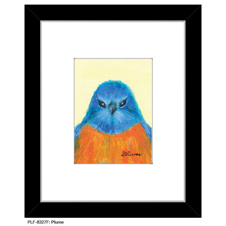 Plume, Print (#8327F), Print Matted, www.printedcanvas.com