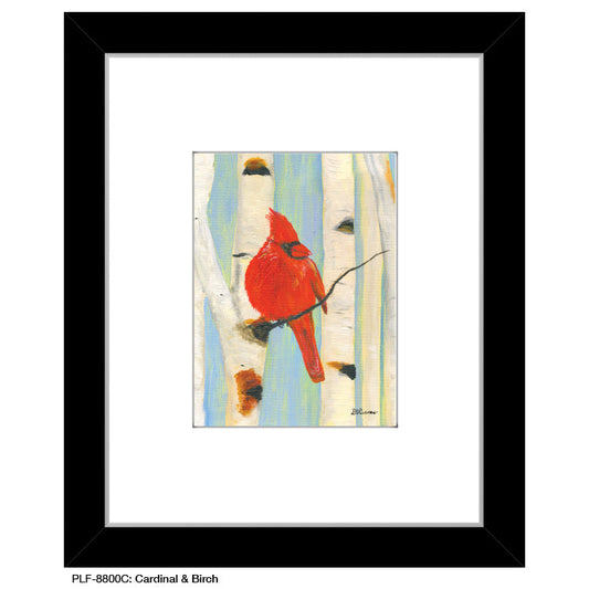 Cardinal & Birch, Print (#8800C), Print Matted, www.printedcanvas.com