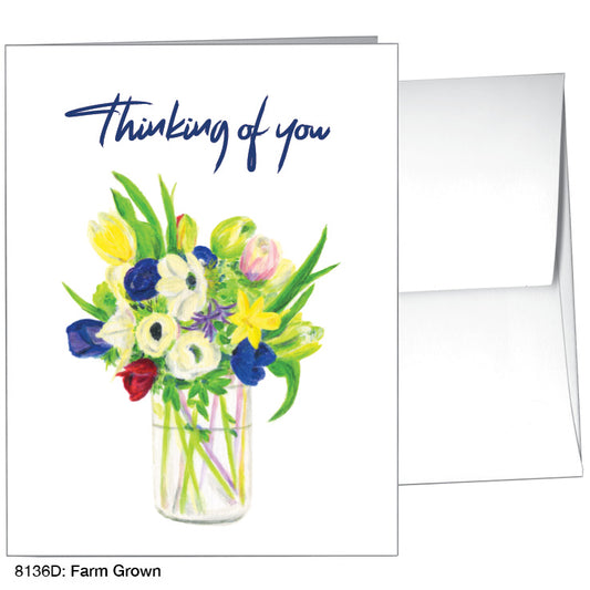 Farm Grown, Greeting Card (8136D), A2, printedcanvas.com