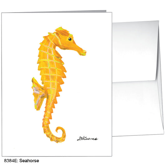 Seahorse, Greeting Card (8384E), A2, printedcanvas.com