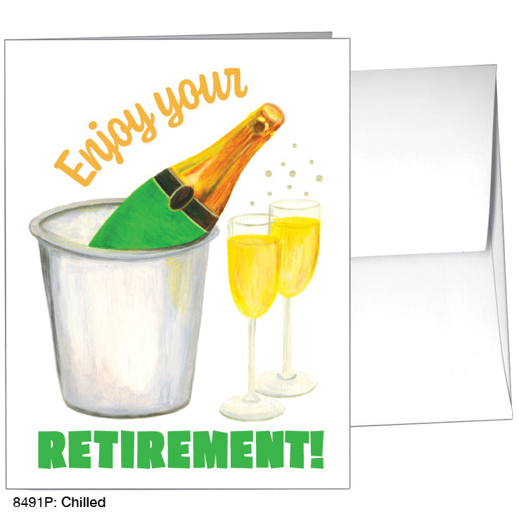 Chilled, Greeting Card (8491P), A2 Card, printedcanvas.com