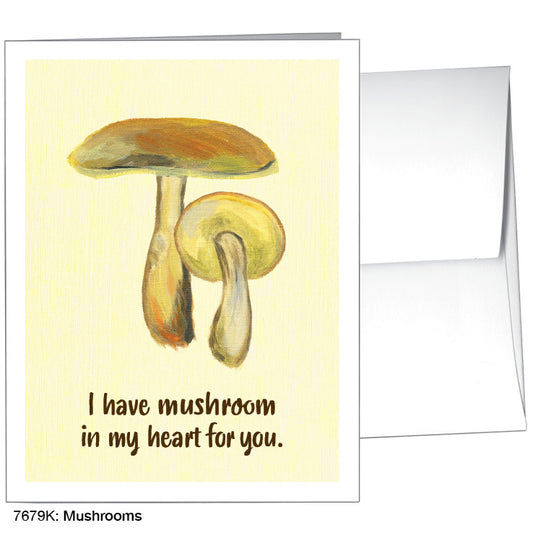 Mushrooms, Greeting Card (7679K), A2, printedcanvas.com