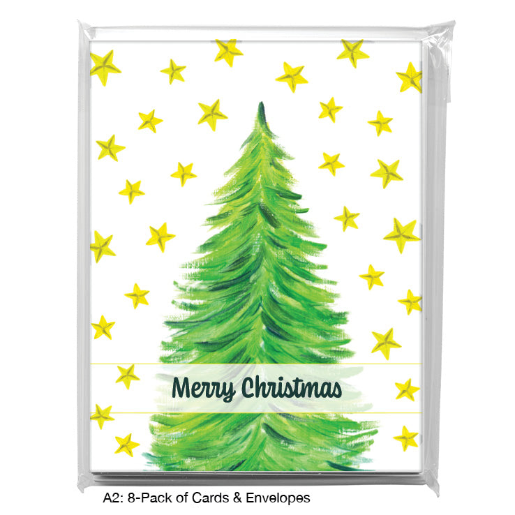 Conifer, Greeting Card (8702A), A2 8-Pack, printedcanvas.com