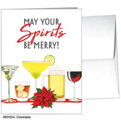 Cocktails, Greeting Card (8605DA), A2 Card, www.printedcanvas.com