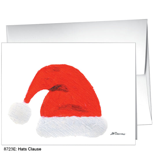 Hats Clause, Greeting Card (8723E), A2, printedcanvas.com