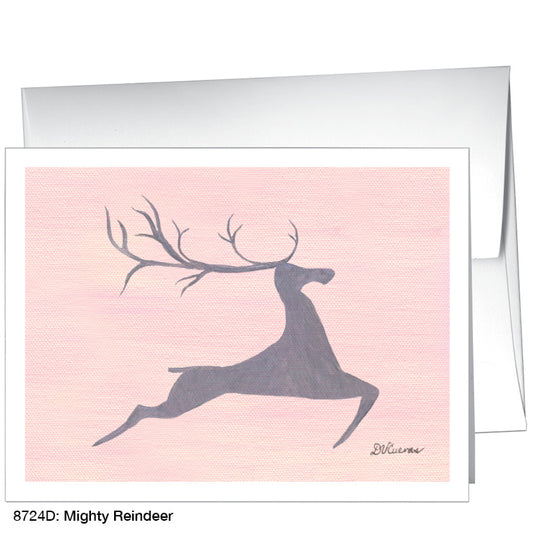 Mighty Reindeer, Greeting Card (8724D), A2, printedcanvas.com