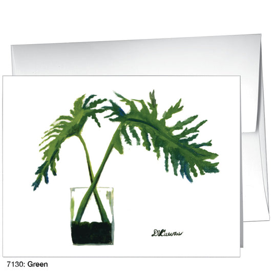 Green, Greeting Card (7130), A2, printedcanvas.com