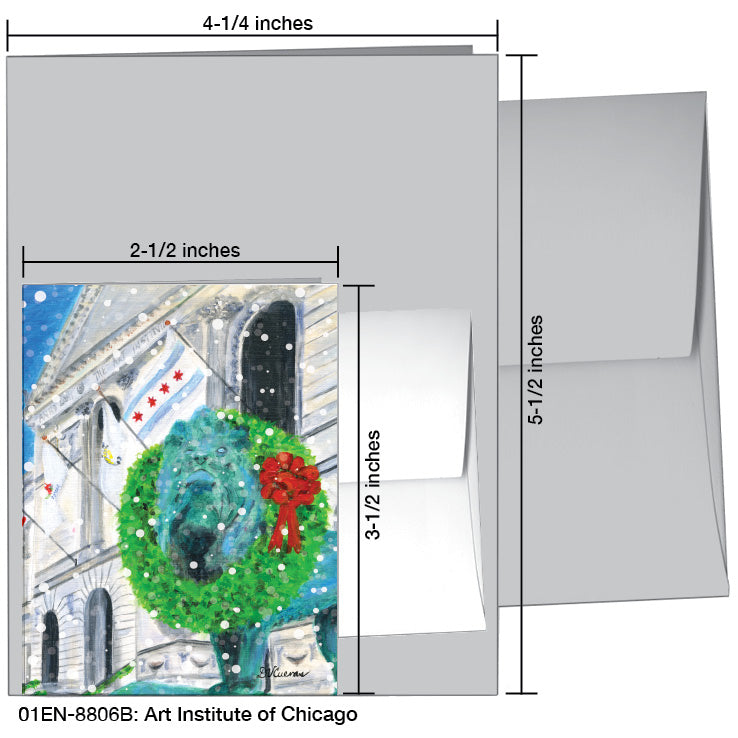 Art Institute of Chicago, Greeting Card (8806E), Enclosure, printedcanvas.com