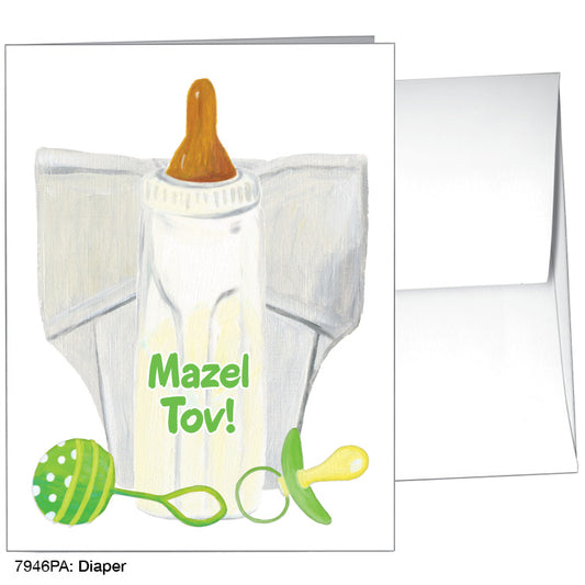 Diaper, Greeting Card (7946PA), A2, printedcanvas.com
