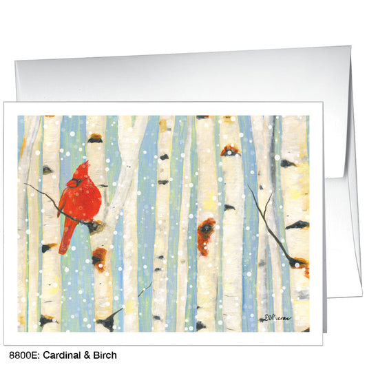 Cardinal & Birch, Greeting Card (8800E), A2, printedcanvas.com