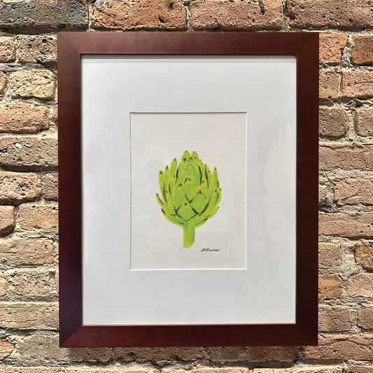 Artichoke Crown, Original - Printed Canvas